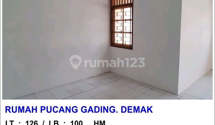 Rumah 3kt Pucang Gading Mranggen Semarang 2