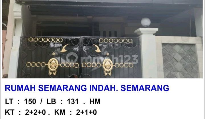 Rumah 4Kt Semarang Indah Semarang Barat 1