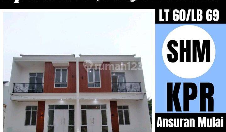 Rumah Minimalis 2 Lantai Dekat Mie Gacoan Puspitek Tangsel 1