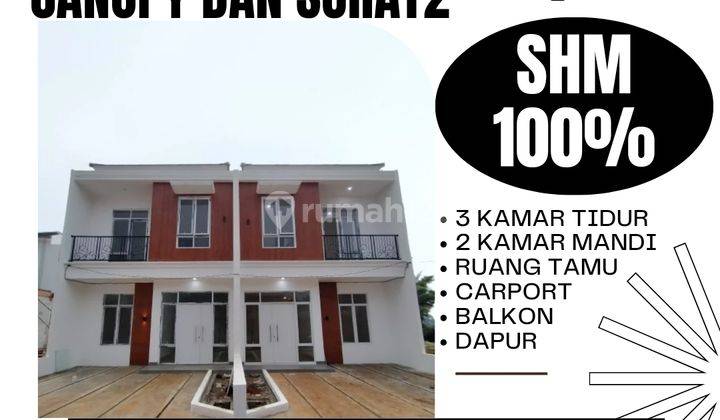 Rumah 2 Lantai Dekat Mie Gacoan Puspitek Tangerang Selatan 1