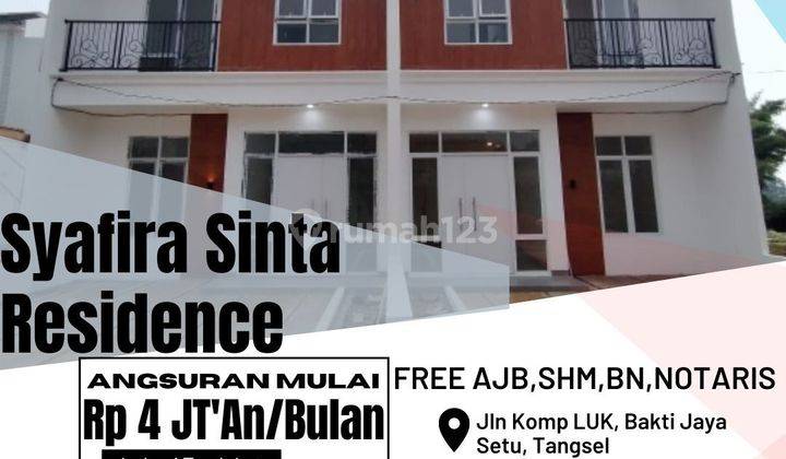 Rumah 2 Lantai Lokasi Nyaman Dan Strategis Dekat Jln Raya 1