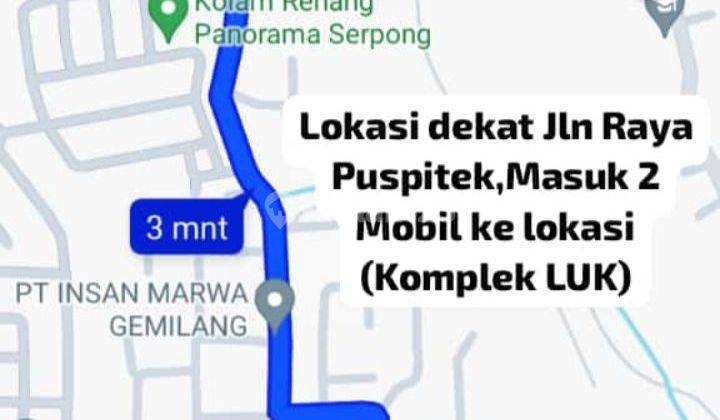 Rumah 2lantai Dekat Mie Gacoan Puspitek Serpong Tangerang Selatan 2