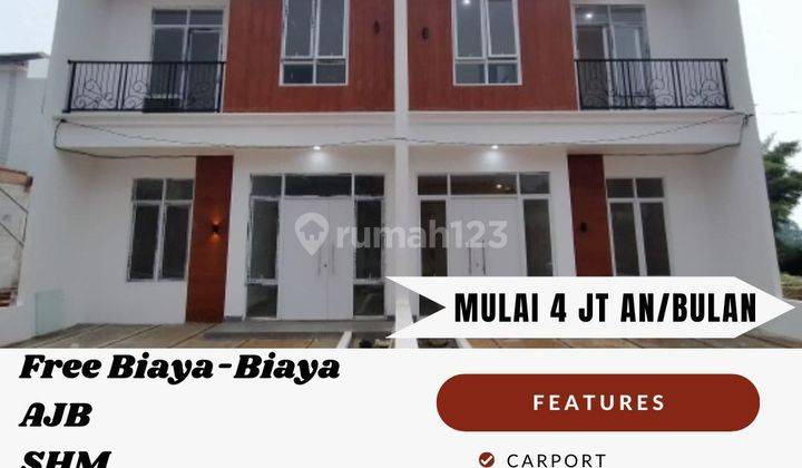 Rumah 2 Lantai Minimalis Modern Dekat Tol Bsd Serpong 1