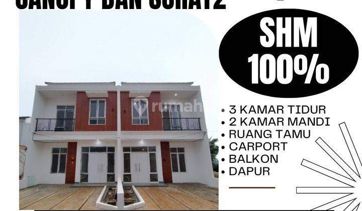 Rumah Murah 2 Lantai Shm Kpr Di Bakti Jaya Tangsel 1