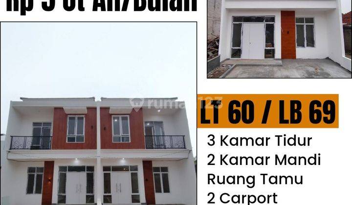 Rumah Minimalis 2 Lantai 15 Menitan Tol Bsd Serpong 1