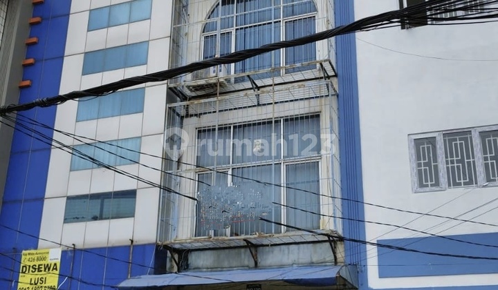 Turun Harga... Ruko 4 Lantai HGB Lokasi Strategis Pasar Baru