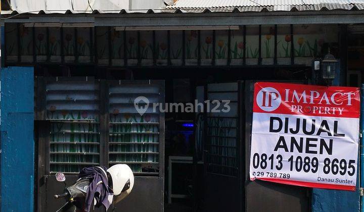 Rumah SHM Pinggir Jalan Raya Ramai di Tanah Tinggi 1