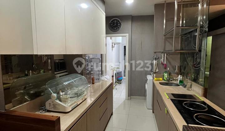 Apt Ancol Mansion 3BR diubah jadi 2BR siap huni Full furnished interior mewah 2