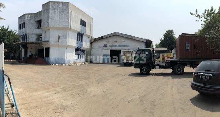 Ex Pabrik dan Gudang di Cikokol Shgb 2035 Cocok Perkantoran, Supermarket, Sekolah Dll