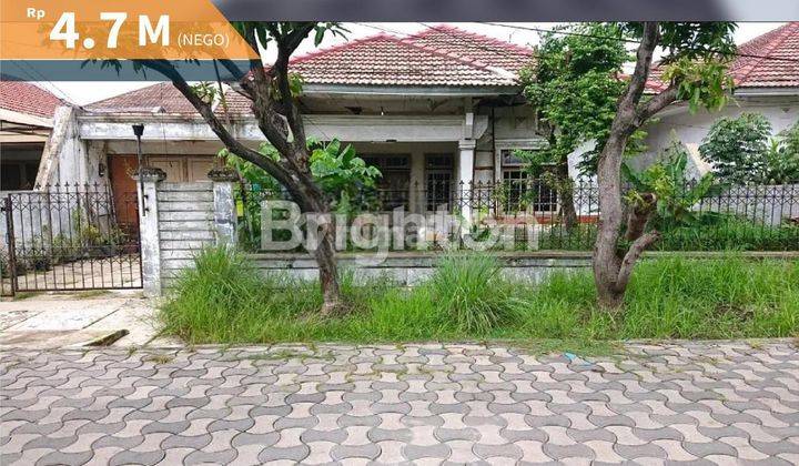 RUMAH HITUNG TANAH MANYAR INDAH DEKAT MERR, LOKASI STRATEGIS 1