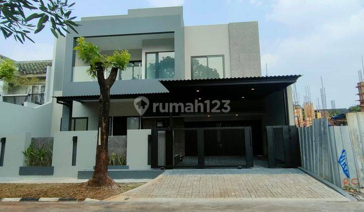 Rumah New Minimalis Modern di BSD Puspita Loka , Boulevard, Posisi rumah badan 2