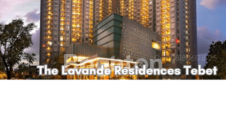 Apartemen Lavande Residence Tebet Jakarta Selatan Fully Furnished 2