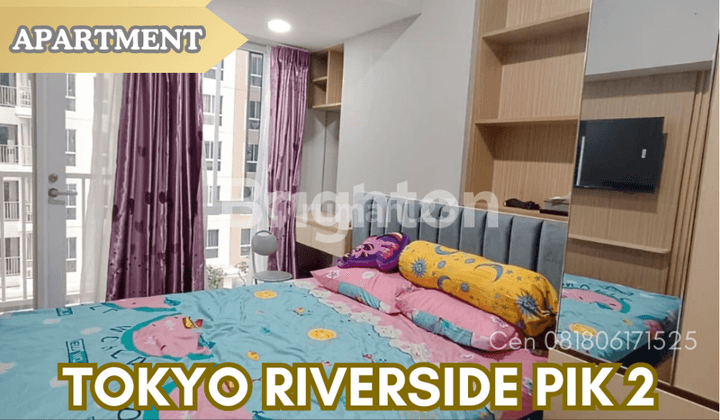 Apartement Tokyo Riverside Pik 2 Studio Lowrise View Taman 1