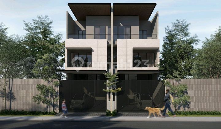 Rumah Baru Mewah Komplek Green Ville 3 Lt Row 3 Mbl Jakarta Barat