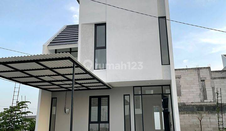 Rumah Scandinavian 2 Lantai Klopo sepuluh Sidoarjo 1