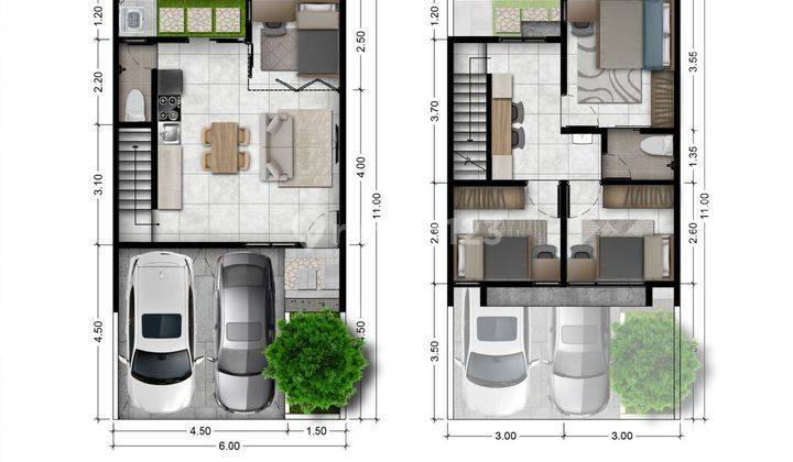 Rumah New Cluster NISMARA @Harapan Indah Bekasi 2