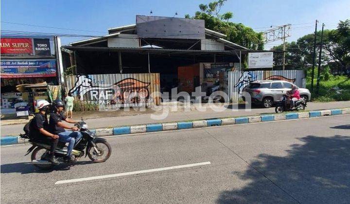 EX BENGKEL MOBIL RAYA BYPASS JUANDA LOKASI STRATEGIS NOL JALAN RAYA 1