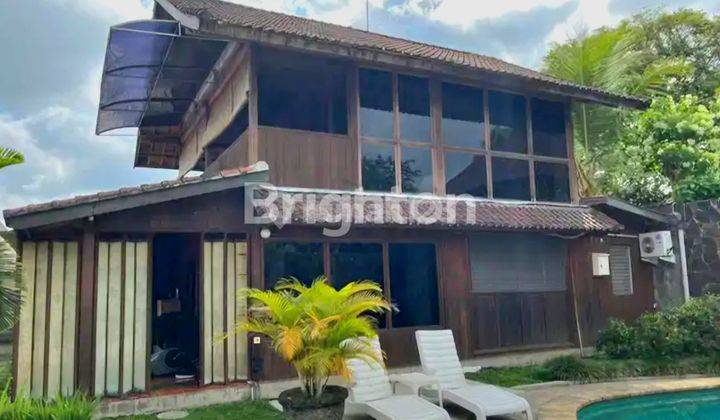 VILLA RUMAH KAYU BENGKIRAI CANTIK DI TABANAN BALI 1