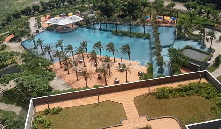 Sewa Furnish Pool View Apartemen Gold Coast Pik