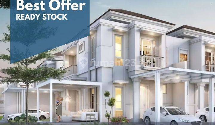 New Alicante Gading Serpong Cluster Modern 8x18 Hoek Start 5,1 M 1