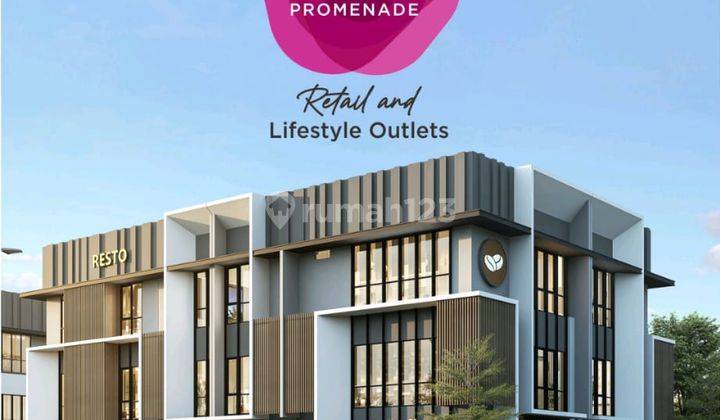 Ruko Akasa Promenade Bsd Good Investasi Start 2,4 Man 1