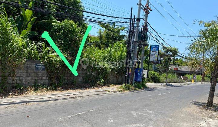 SURELY CLOSED FOR SALE, LAND ON THE ROAD SIDE, PERERENAN CANGGU, NORTH KUTA, BADUNG LOCATION 2