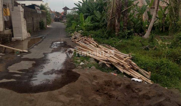 Disewakan tanah lokasi batur sari sanur denpasar selatan 1