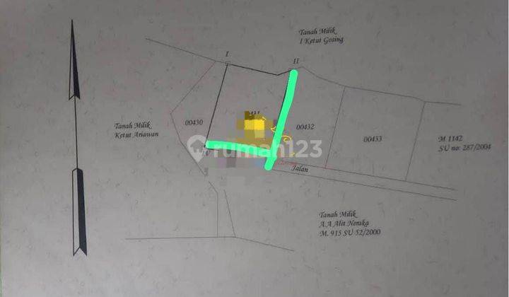 Land for sale in Petulu Ubud Gianyar Bali 1