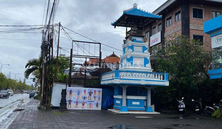 PASTI DEAL DI JUAL TANAH BONUS BANGUNAN PINGGIR JALAN UTAMA LOKASI BY PASS SANUR DENPASAR SELATAN  2