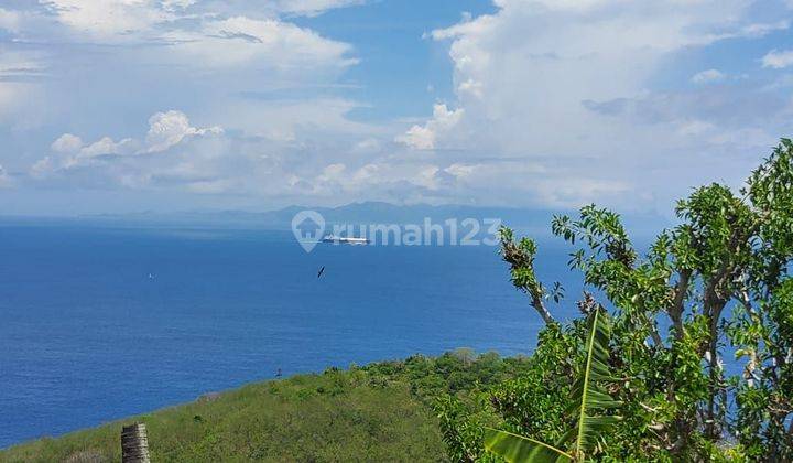 SURE CLOSING FOR SALE LAND WITH SEA VIEW LOCATION PEJUKUTAN NUSA PENIDA KLUNGKUNG
 1