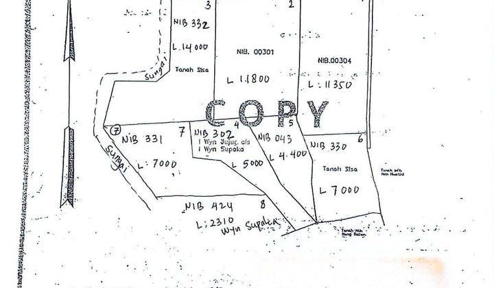 SURE CLOSING FOR SALE LAND WITH VALLEY & HILL VIEW, KATUNG KINTAMANI LOCATION 2