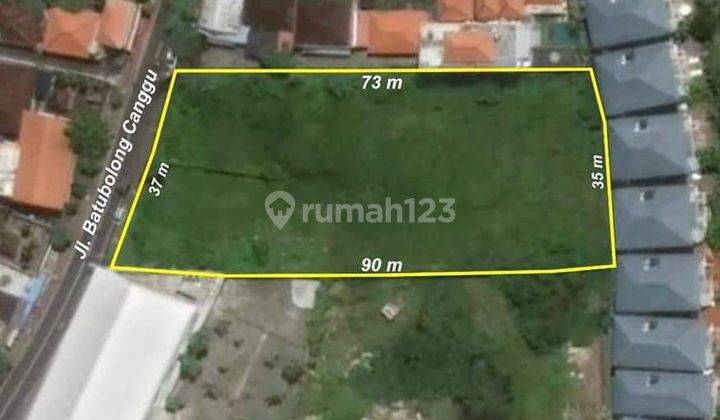 URGENT TOP FOR SALE LAND BESIDE THE ROAD LOCATION BATU BOLONG CANGGU KUTA UTARA BADUNG  1