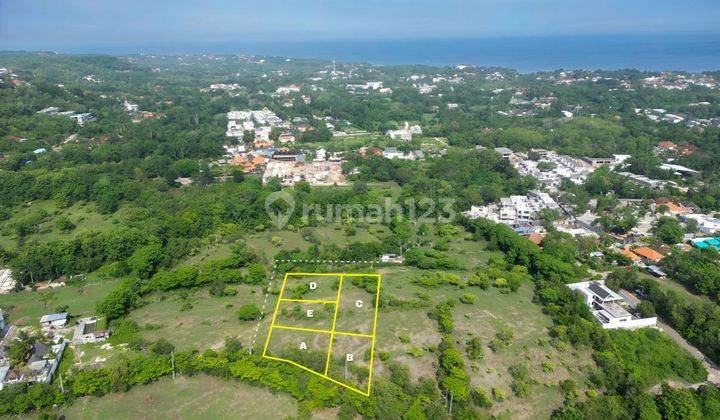 TOP URGENT LAND FOR SALE SEA VIEW LOCATION BINGIN ULUWATU KUTA SELATAN BADUNG
 2