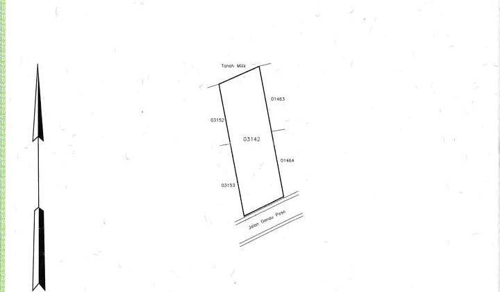 TOP URGENT FOR SALE BONUS LAND BUILDING SIDE ROAD LOCATION LAKE POSO SANUR SOUTH DENPASAR 1