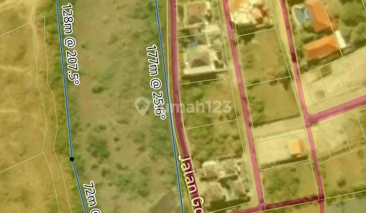 TOP DEAL FOR SALE ROADSIDE LAND GOA GONG KUTA SOUTH BADUNG LOCATION
 1