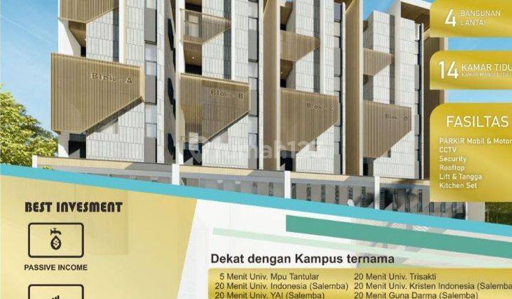 Apartkos 14 Kamar 3 Menit Itl Trisakti  1