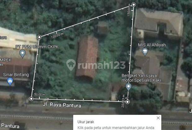 Dijual Tanah Luas 2474 m² di Jalan Utama Pantura Kawarang Barat Mainroad setelah flyover Cikampek  2