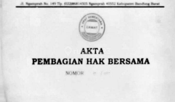 Dijual Cepat Nego Sampai Jadi 1970m2 Mekarsari Ngamprah Bandung Barat 1