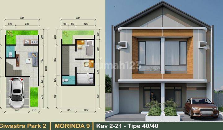 Dijual Cepat Atautake Over Rumah 2 Lantai Unit Morinda Gland Ciwastra Park 2 Buahbatu Bojongsoang Bandung 2