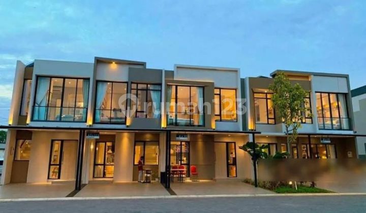 disewakan rumah 8x15 milenial pik 2 semi furnish 2