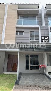 dijual  dan disewakan rumah golf island 6 x12,5 semi furnish siap huni