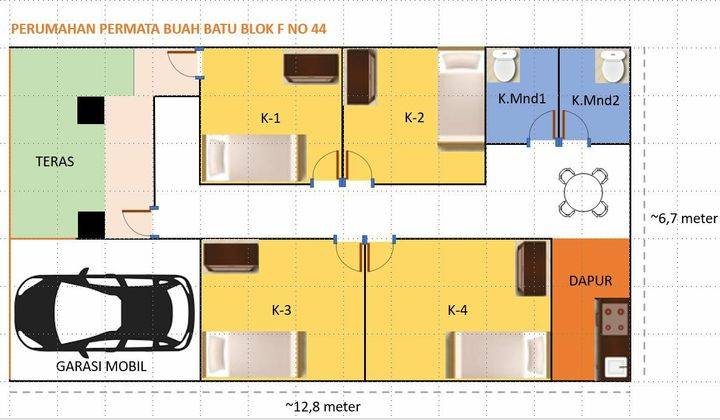 Dijual Rumah Asri Siap Huni Di Sariwangi 2