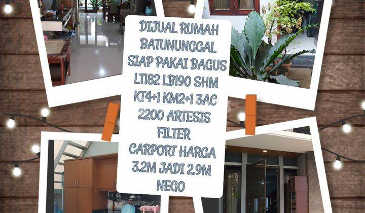 Dijual Rumah Asri  Siap Huni Di Batununggal 1