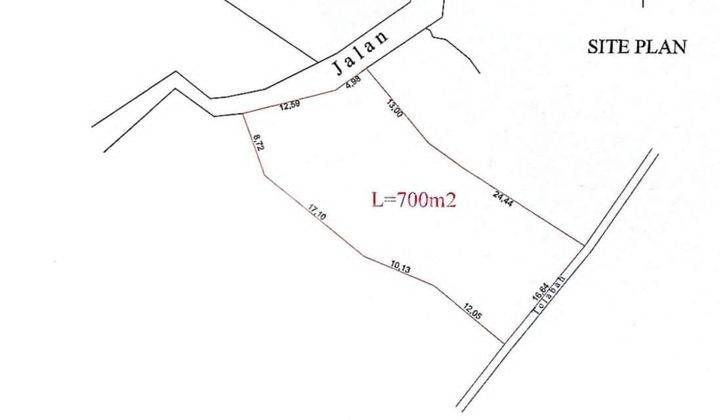 Land for sale in Canggu location 1