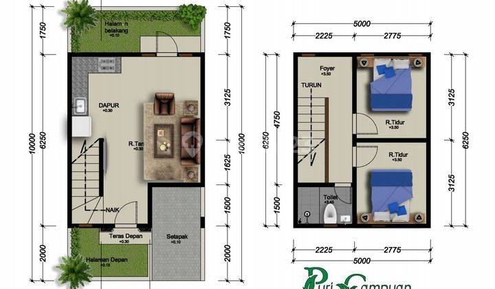 Rumah Minimalis Style Bali Tengah Kota Denpasar Timur 2