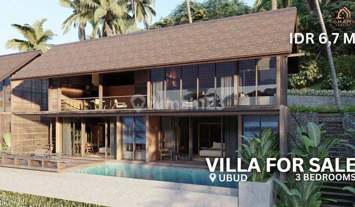 Villa Premium Ubud 3 Bedroom With View Jungle  1