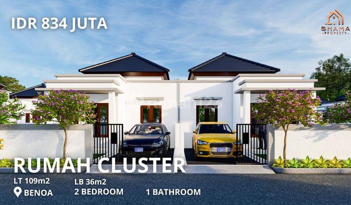 CLUSTER RUMAH MINIMALIS HARGA TERJANGKAU  1