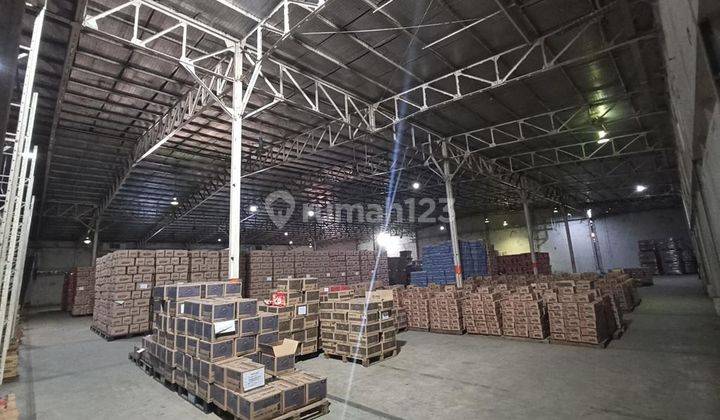 Dijual Gudang Besar Siap Pakai Ex Pabrik Mainroad Soekarno Hatta 2