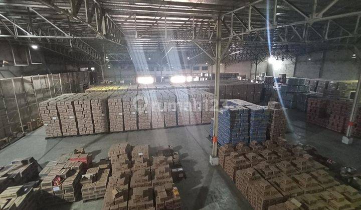 Dijual Gudang Besar Siap Pakai Ex Pabrik Mainroad Soekarno Hatta 1