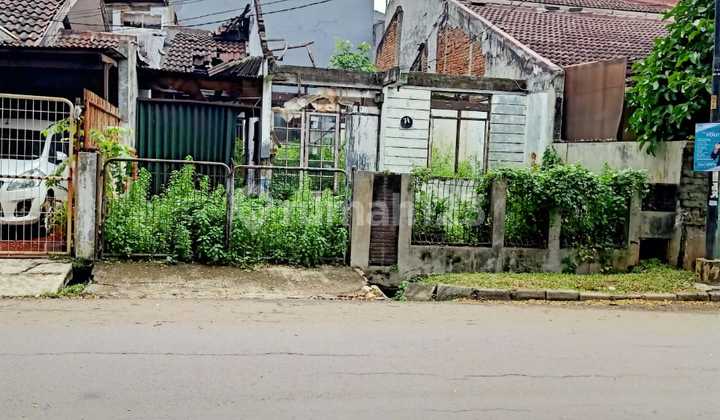 Dijual Rumah Hancur, Hitung Tanah, Murah, Jalanan Lebar 1